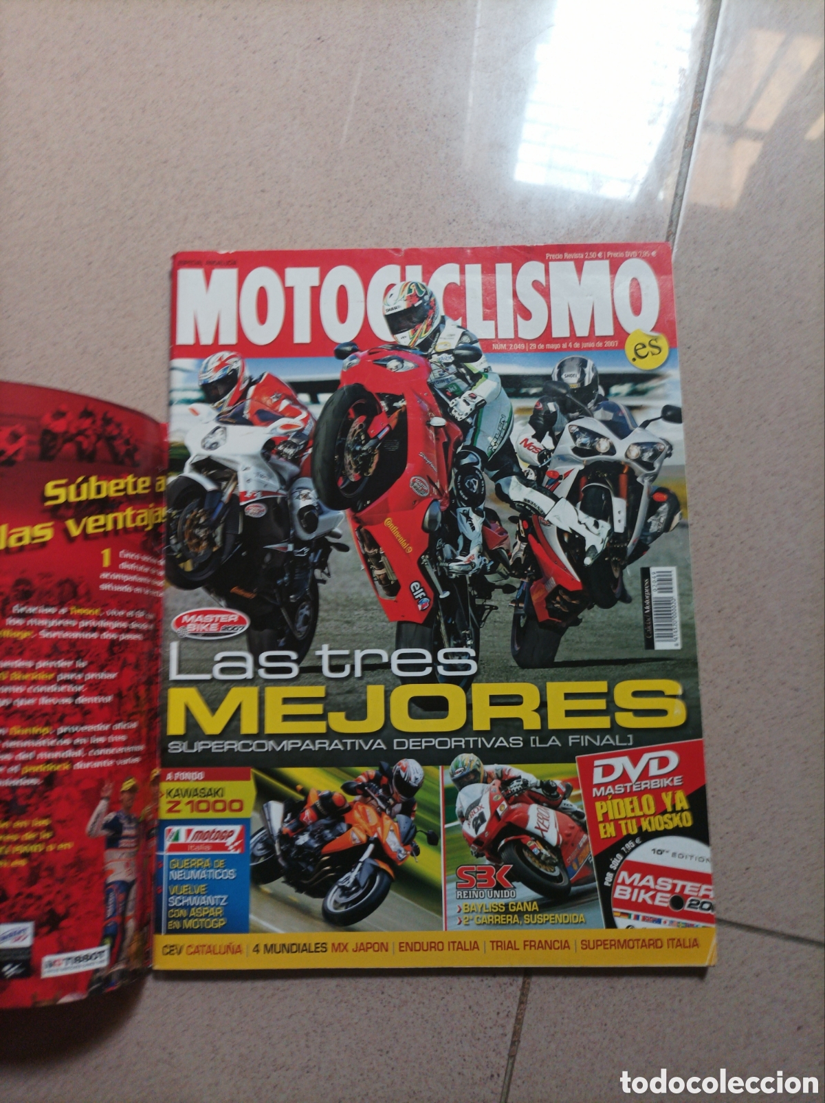 Coleccionismo deportivo: Revista Motociclismo N&ordm; 2049 | Mayo 2007