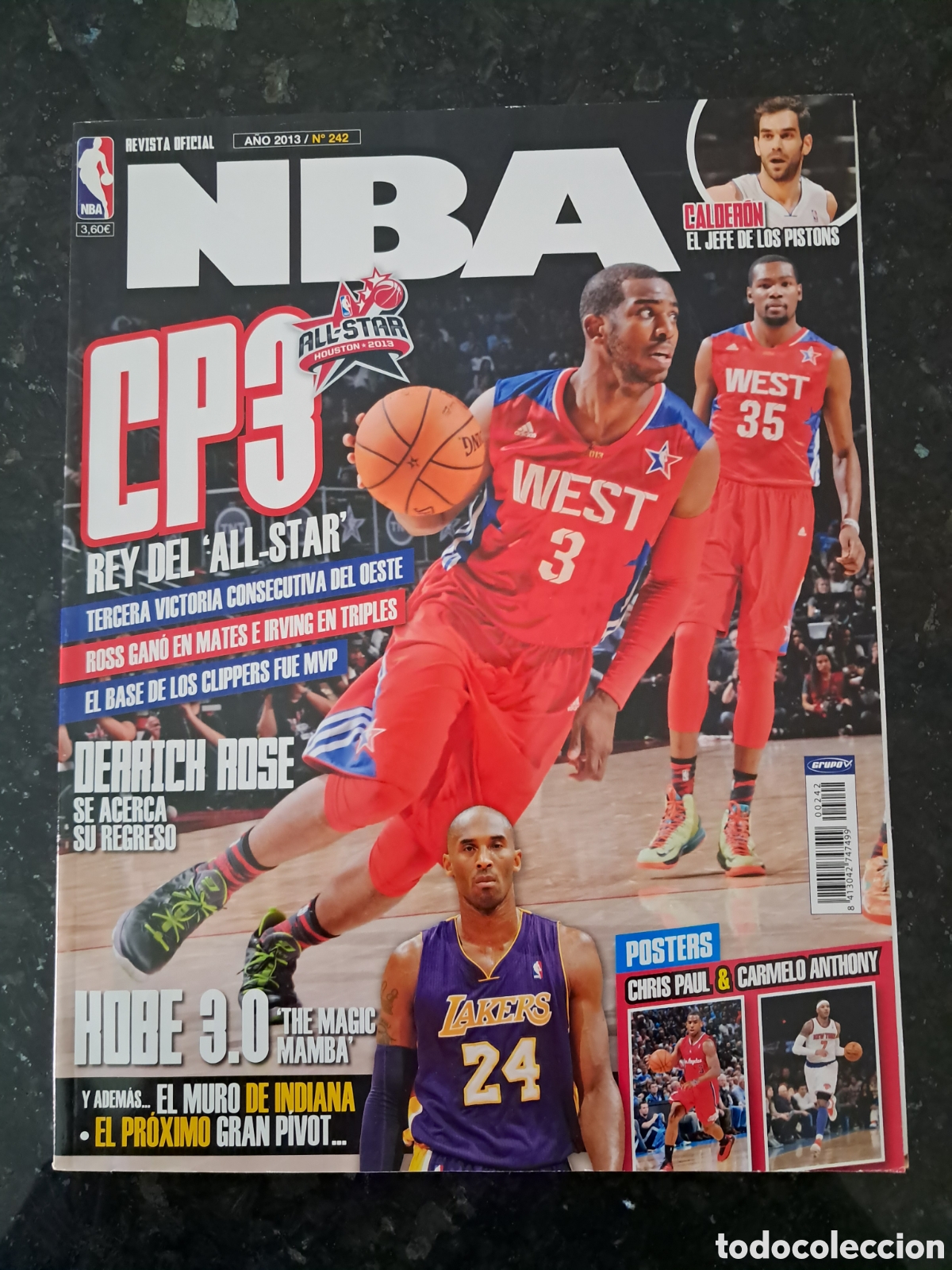 Collezionismo sportivo: Revista Oficial NBA 242