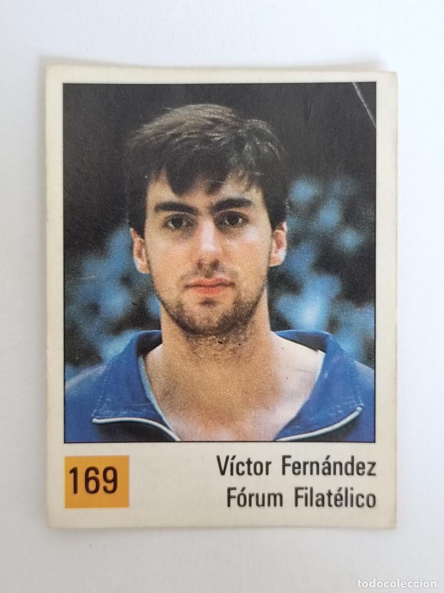 Coleccionismo deportivo: #169 VICTOR FERNANDEZ (FORUM FILATELICO) LIGA ACB BASKET 90 PANINI