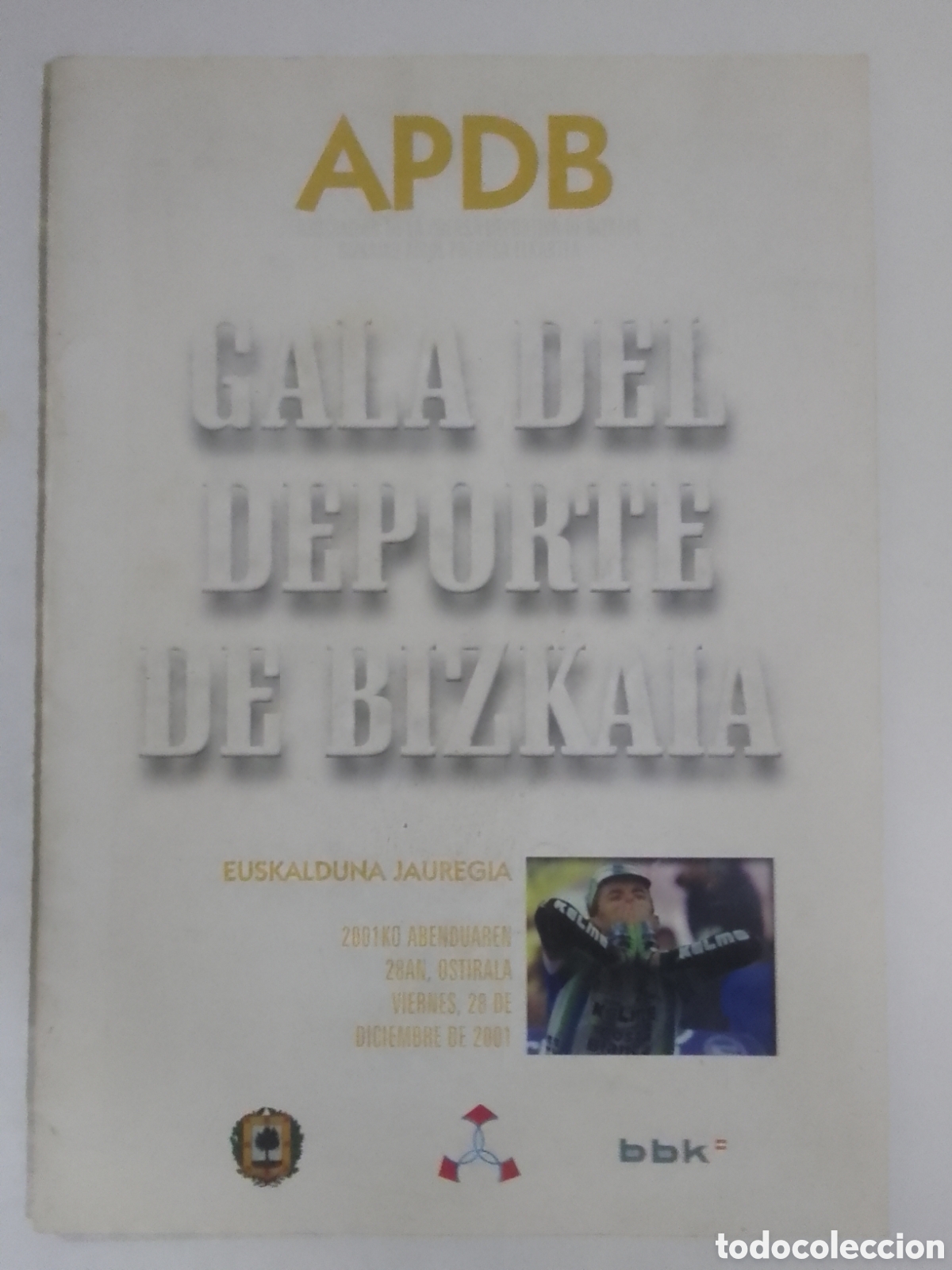 Collezionismo sportivo: Revista Gala del Deporte de Bizkaia 2001