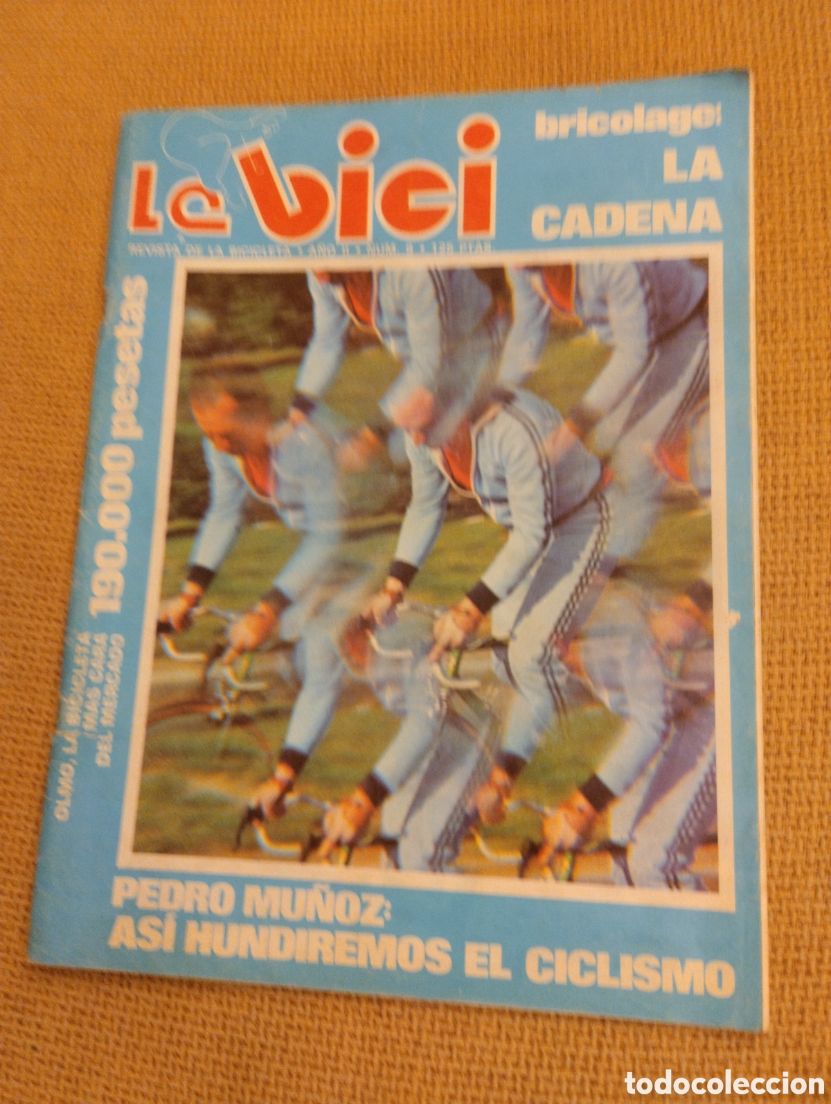 Coleccionismo deportivo: Revista antigua La bici
