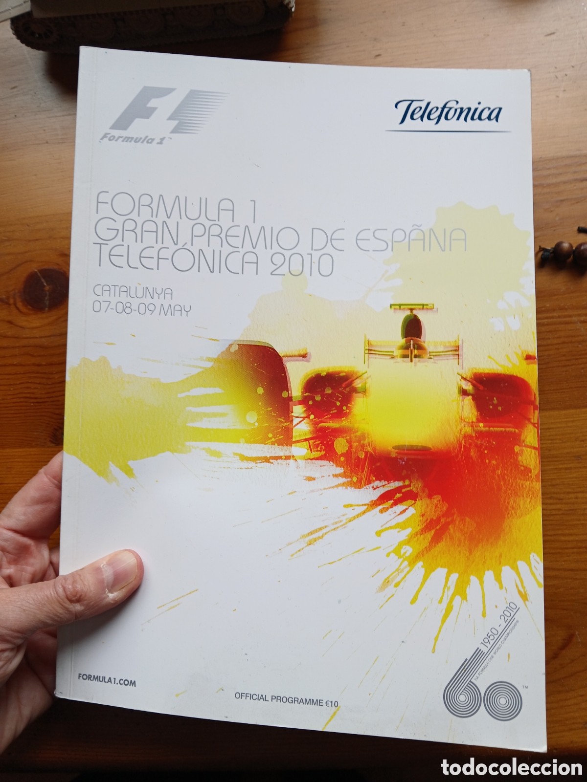 Coleccionismo deportivo: Programa Oficial Formula 1 G.P Espa&ntilde;a 2010