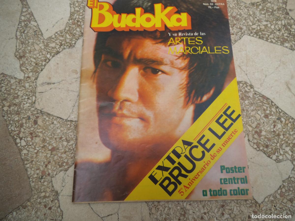 Sports collectibles: el budoka n&ordm; 53 extra bruce lee, con poster a color,