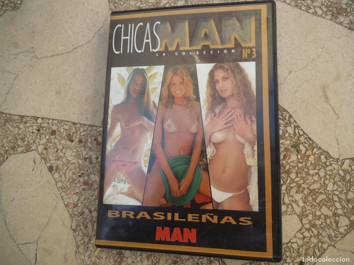 Sammelleidenschaft Sport: dvd, chicas man n&ordm; 3, brasile&ntilde;as, revista man, estado bueno