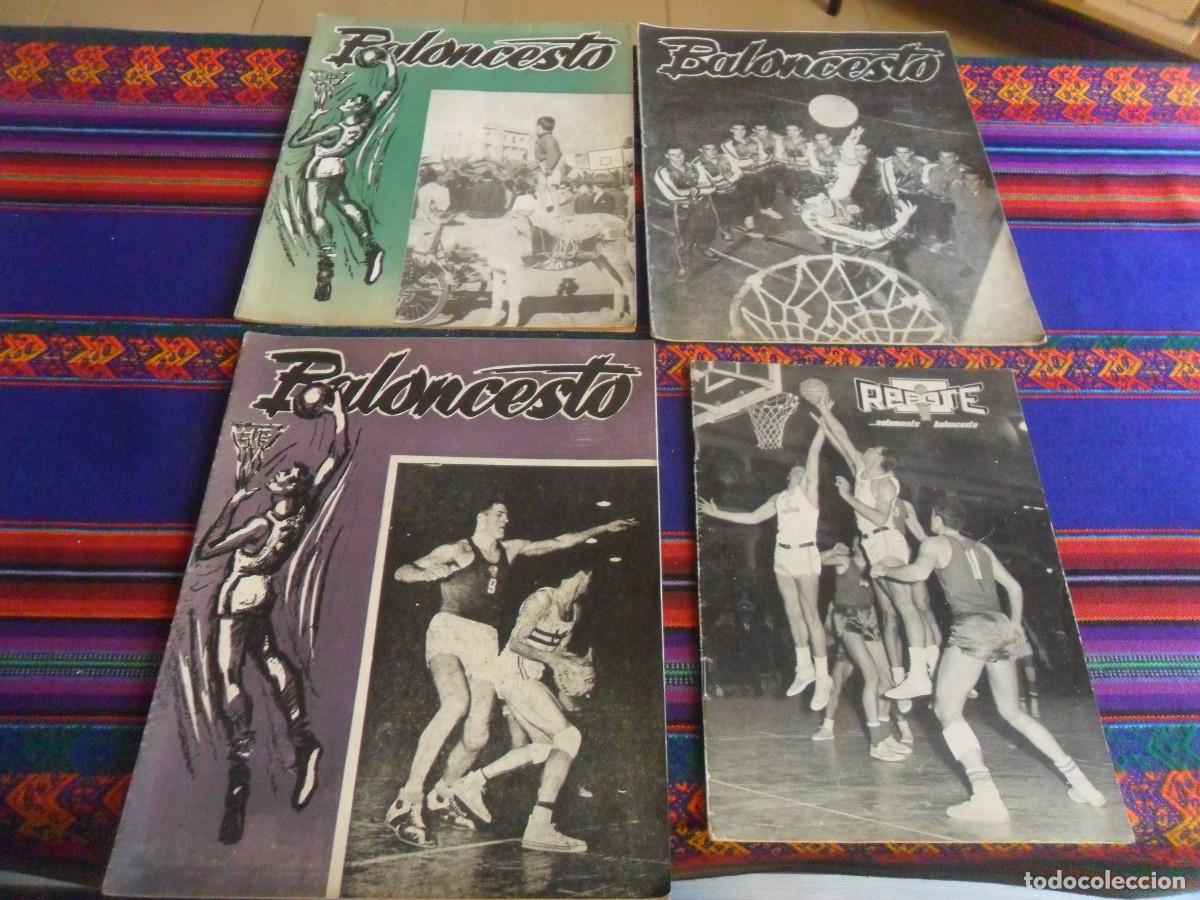 Sammelleidenschaft Sport: REVISTA BALONCESTO N&ordm;S 5 6 16 Y REBOTE SOLAMENTE BALONCESTO N&ordm; 61. 1957 2 PTS Y 1960 15 PTS. RARAS.