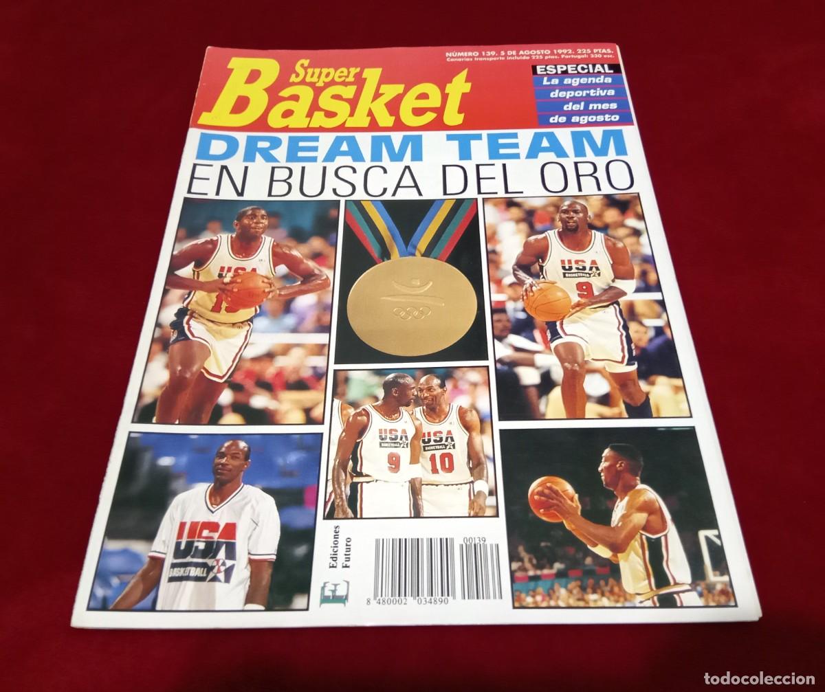 Coleccionismo deportivo: REVISTA BALONCESTO SUPER BASKET SUPERBASKET NBA #139 1992 FASCICULO MICHAEL JORDAN #8 DREAM TEAM '92