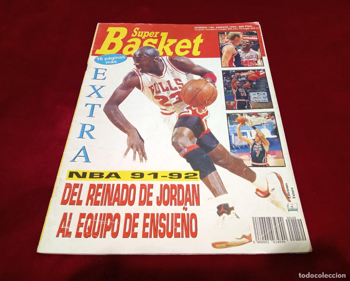 Coleccionismo deportivo: REVISTA BALONCESTO SUPER BASKET SUPERBASKET NBA #140 1992 POSTER MICHAEL JORDAN MVP DREAM TEAM '92