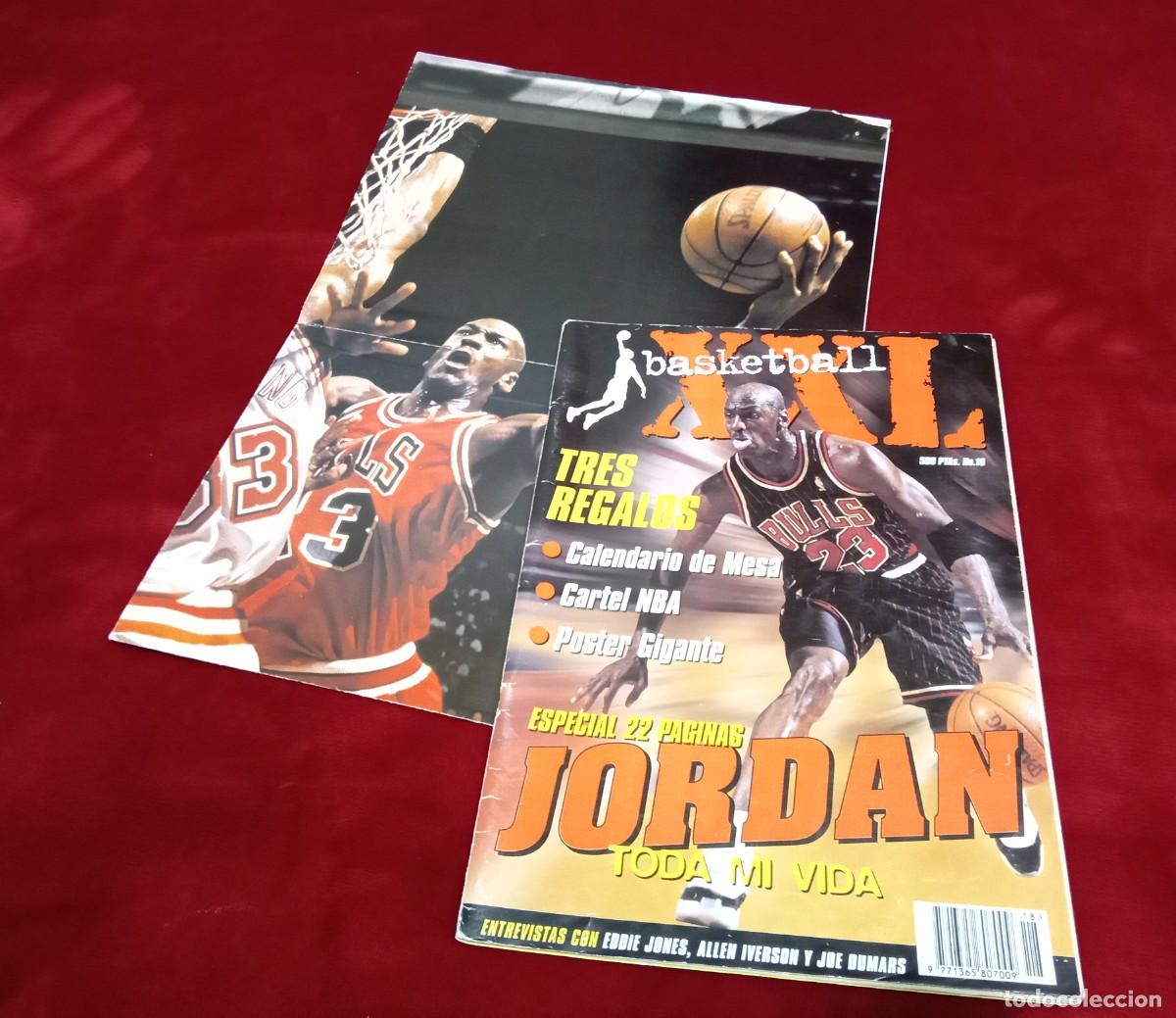 Coleccionismo deportivo: REVISTA NBA XXL BASKETBALL #18 1996 ESPECIAL MICHAEL JORDAN SI POSTER MARCUS CAMBY BALONCESTO
