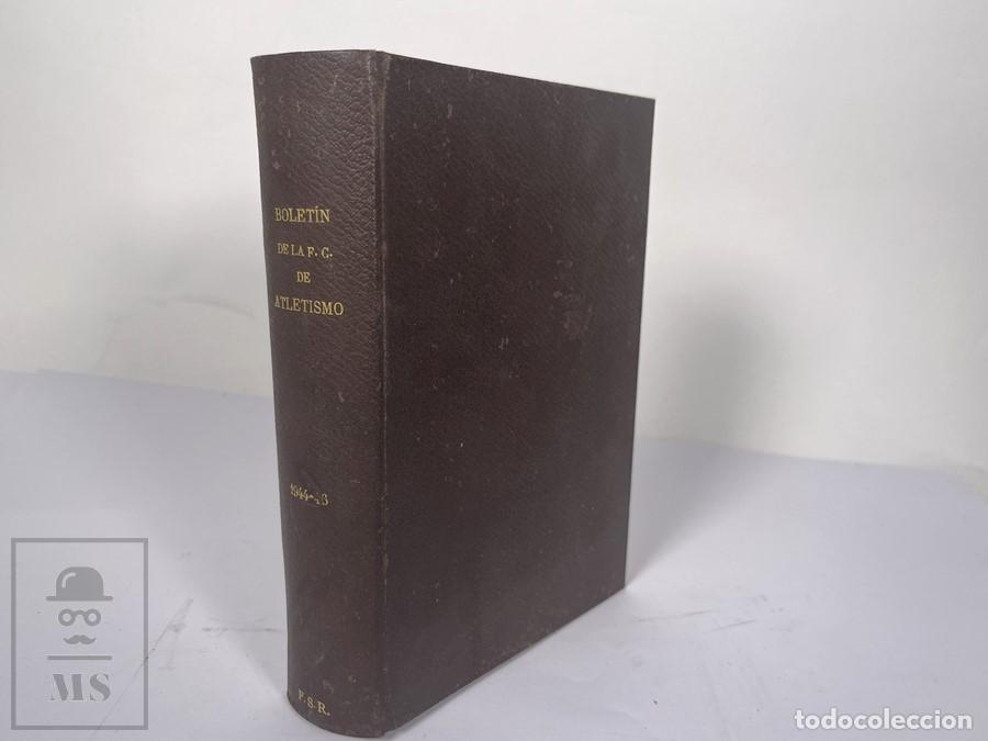Sports collectibles: Libro - Bolet&iacute;n de Atletismo - Del 1944 al 1946 - Federaci&oacute;n Catalana de Atletismo - Encuadernados