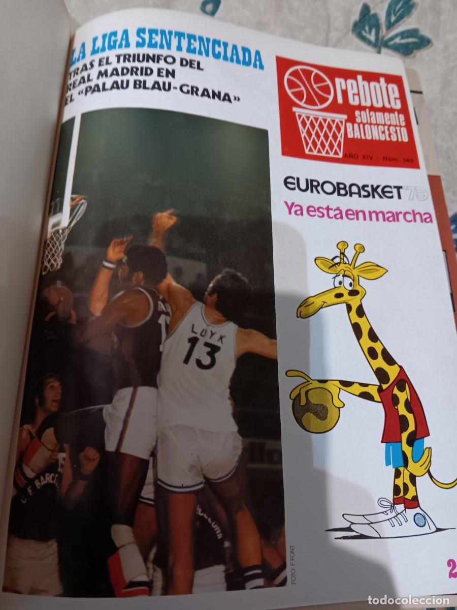 Colecionismo desportivo: Revista Rebote a&ntilde;os 1973-74-75