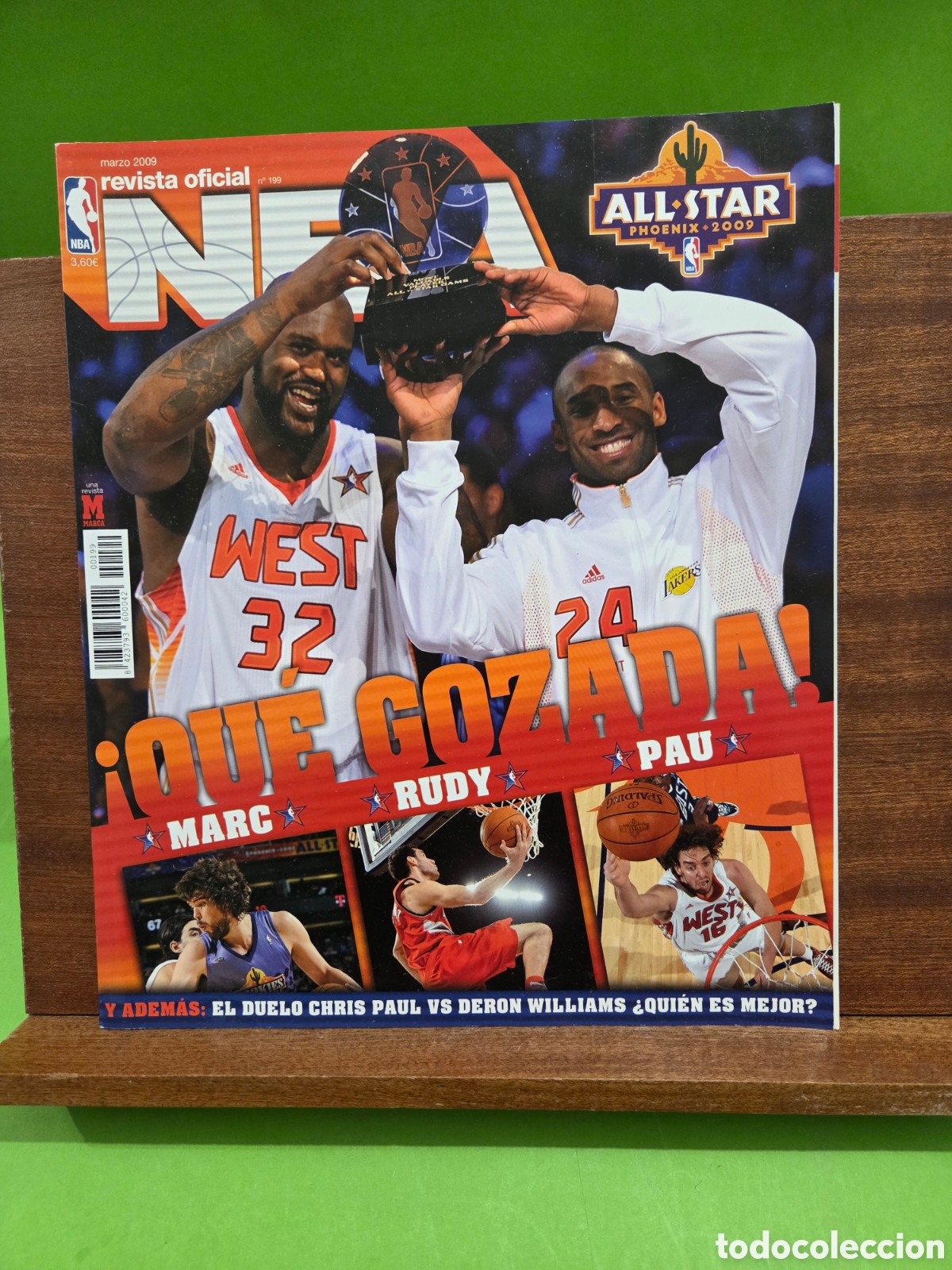 Sammelleidenschaft Sport: REVISTA OFICIAL...&rdquo;&rdquo;NBA&rdquo;&rdquo;...N&Uacute;MERO 199...MARZO DE 2009...ALL STAR..PHOENIX..