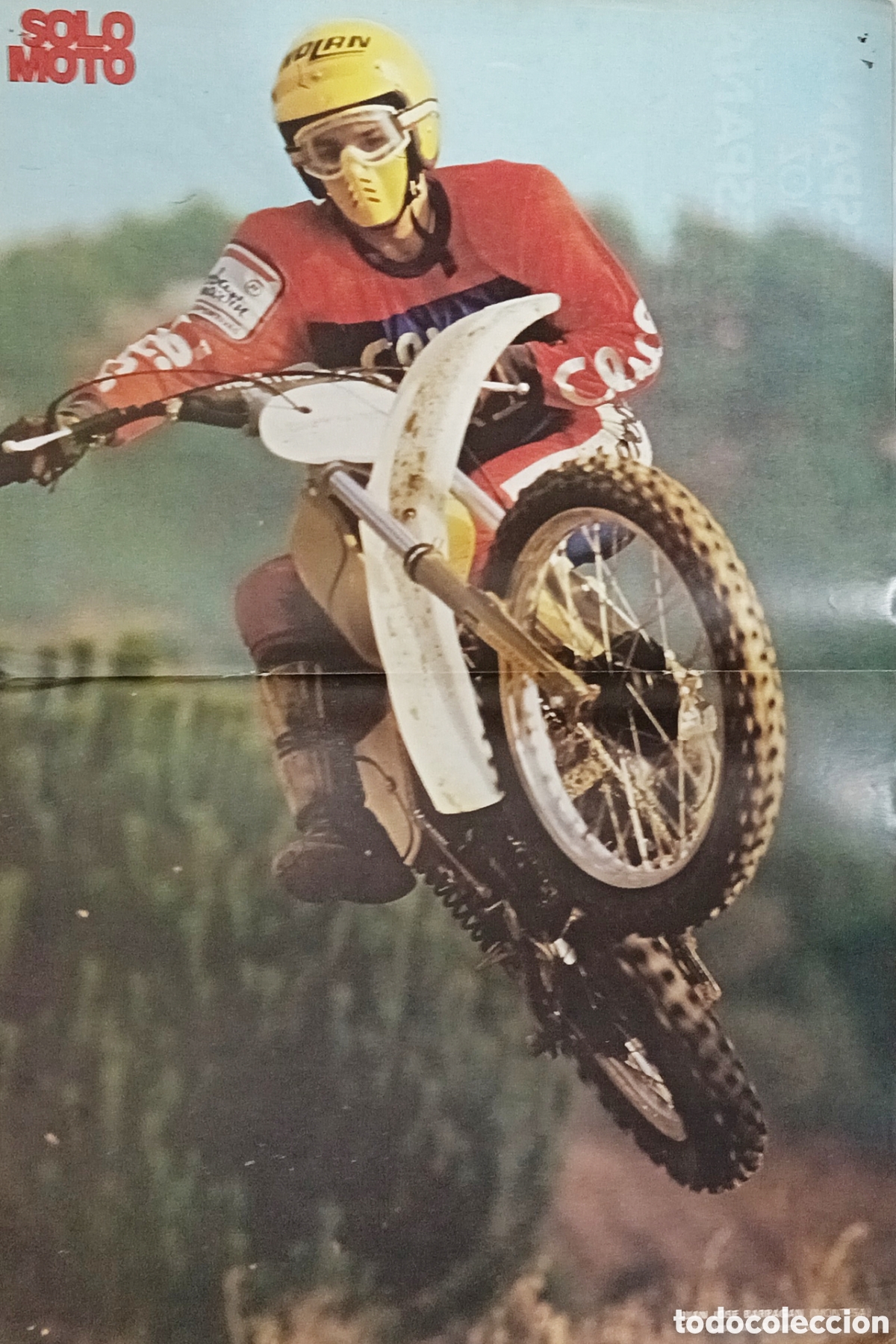Coleccionismo deportivo: Posters revista Solo Moto