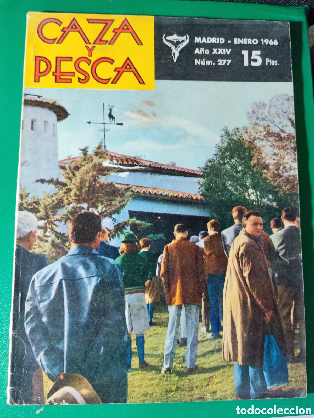 Coleccionismo deportivo: Revista caza y pesca n&deg; 277 junio 1966