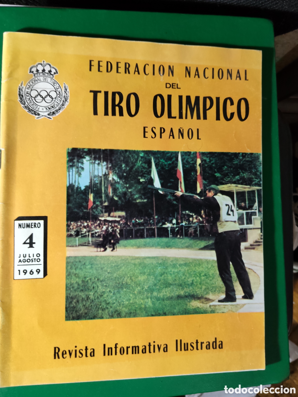 Collezionismo sportivo: FEDERACI&Oacute;N NACIONAL DEL TIRO OL&Iacute;MPICO ESPA&Ntilde;OL. N&ordm; 4 1969. REVISTA INFORMATIVA. TIRO
