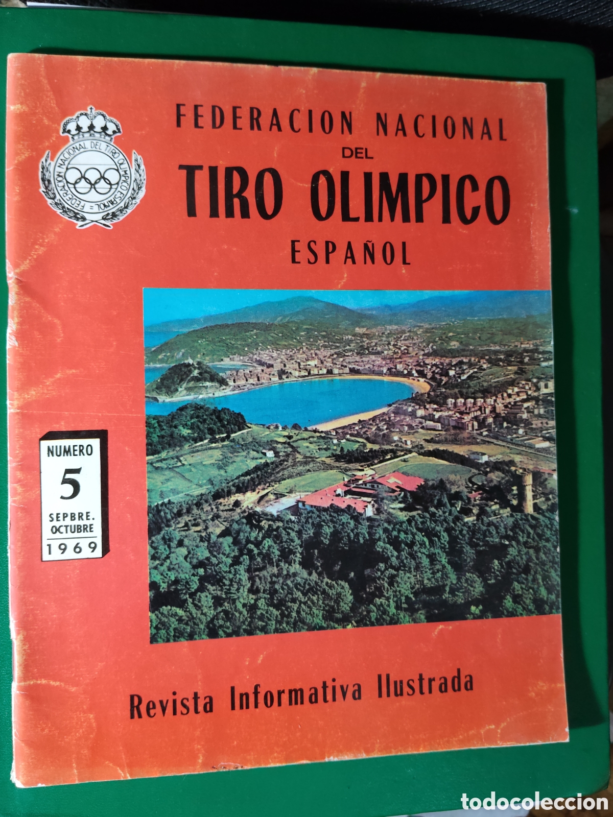 Sammelleidenschaft Sport: FEDERACI&Oacute;N NACIONAL DEL TIRO OL&Iacute;MPICO ESPA&Ntilde;OL. N&ordm; 5 1969. REVISTA INFORMATIVA. TIRO