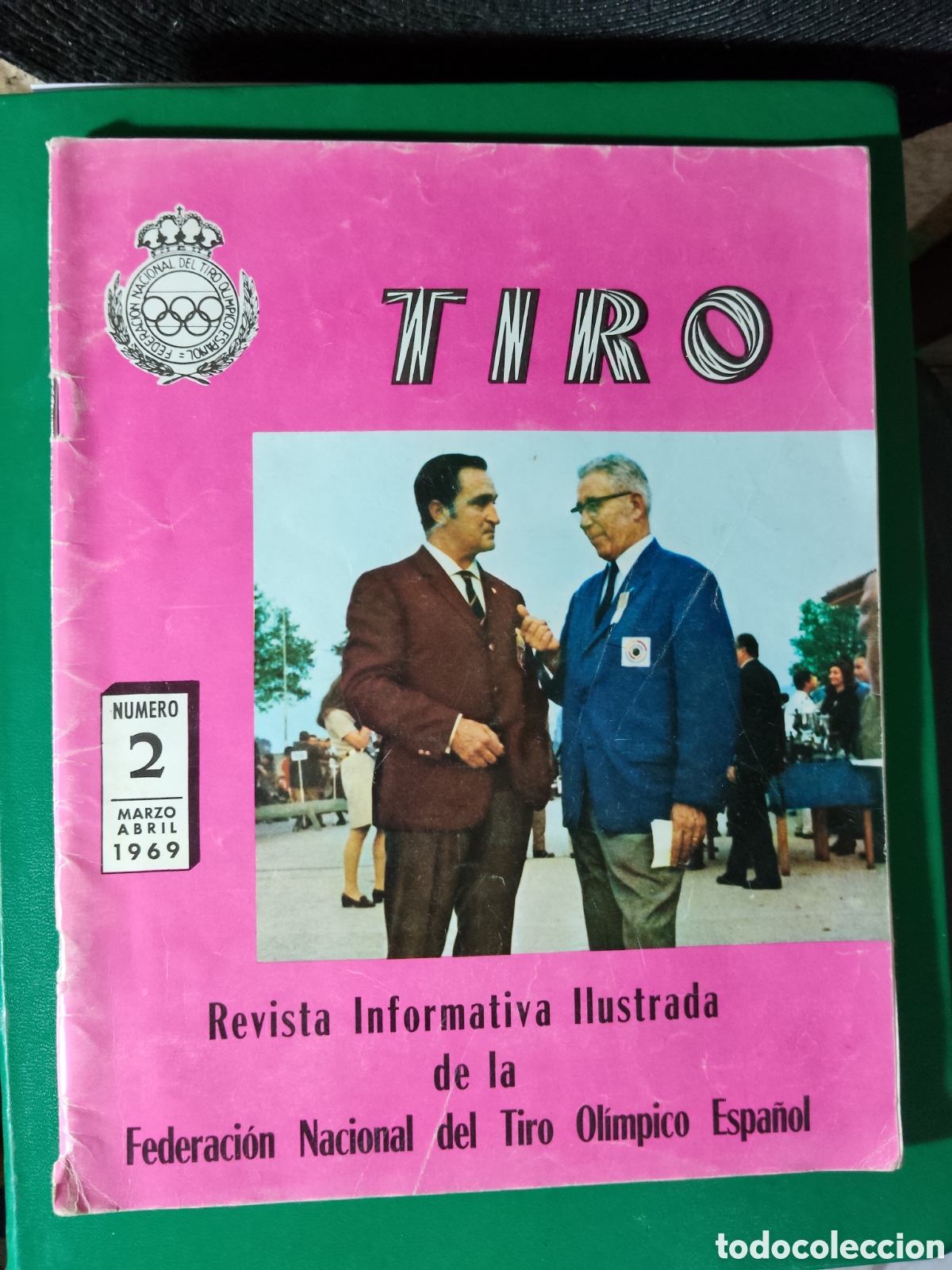 Coleccionismo deportivo: FEDERACI&Oacute;N NACIONAL DEL TIRO OL&Iacute;MPICO ESPA&Ntilde;OL. N&ordm; 2 1969. REVISTA INFORMATIVA. TIRO
