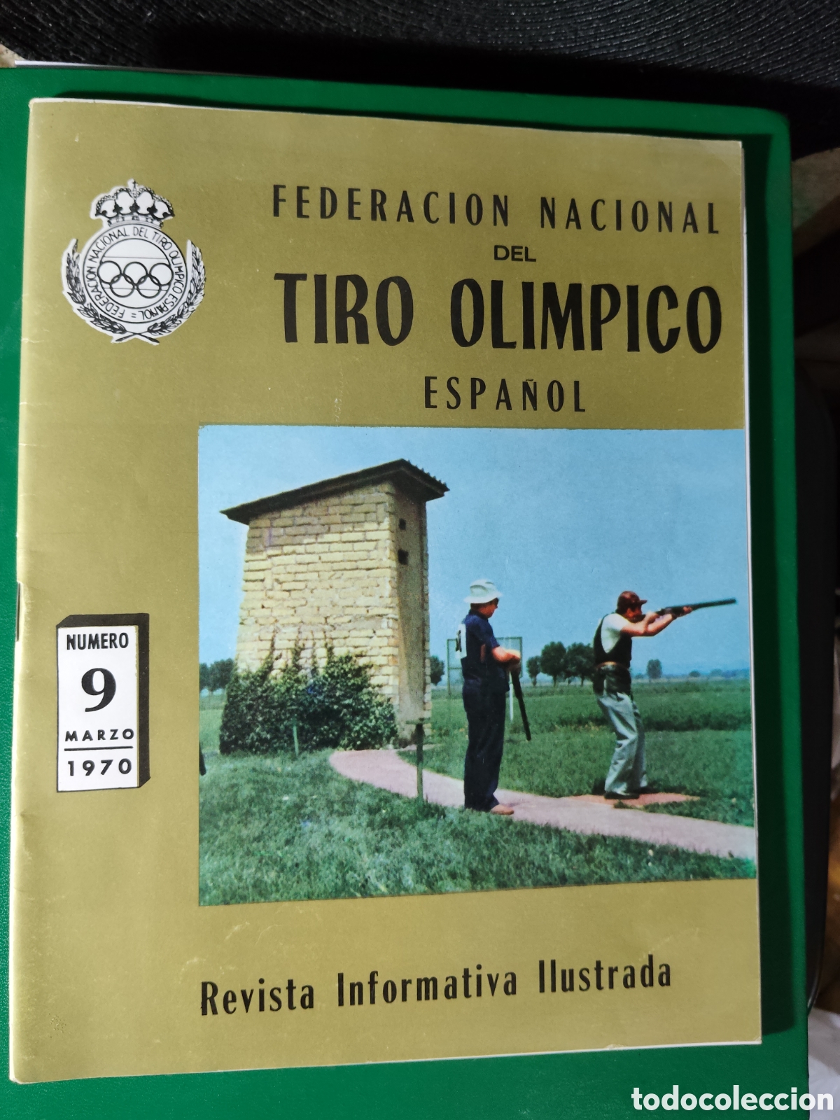 Sammelleidenschaft Sport: FEDERACI&Oacute;N NACIONAL DEL TIRO OL&Iacute;MPICO ESPA&Ntilde;OL. N&ordm; 9 1970. REVISTA INFORMATIVA. TIRO