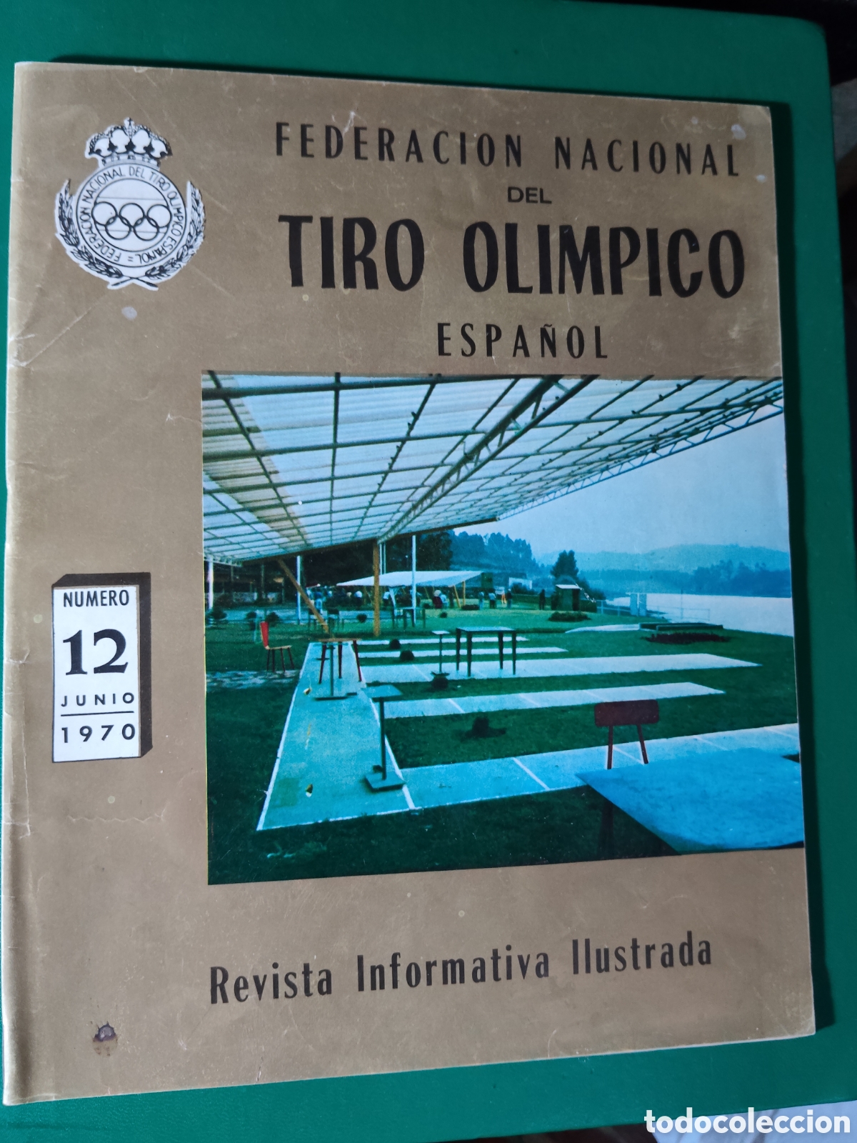 Coleccionismo deportivo: FEDERACI&Oacute;N NACIONAL DEL TIRO OL&Iacute;MPICO ESPA&Ntilde;OL. N&ordm; 12 1970. REVISTA INFORMATIVA. TIRO