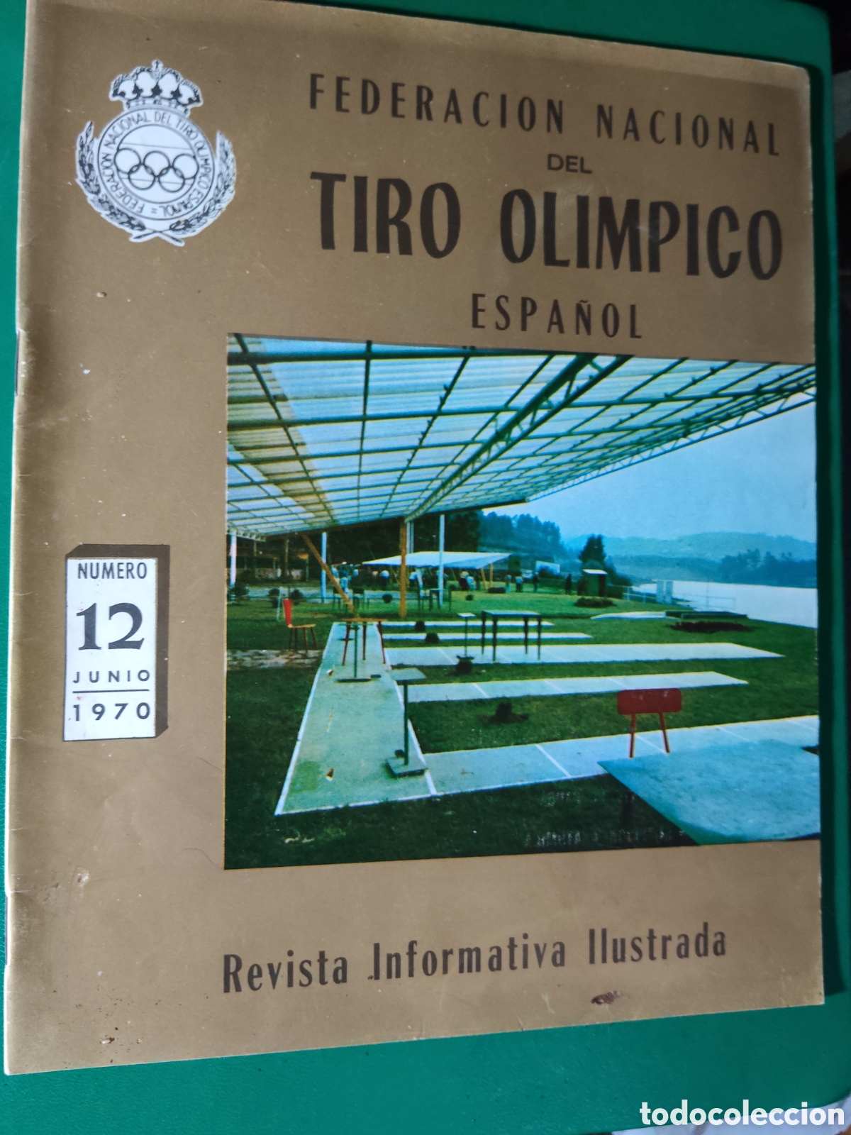 Coleccionismo deportivo: FEDERACI&Oacute;N NACIONAL DEL TIRO OL&Iacute;MPICO ESPA&Ntilde;OL. N&ordm; 12 1970. REVISTA INFORMATIVA. TIRO