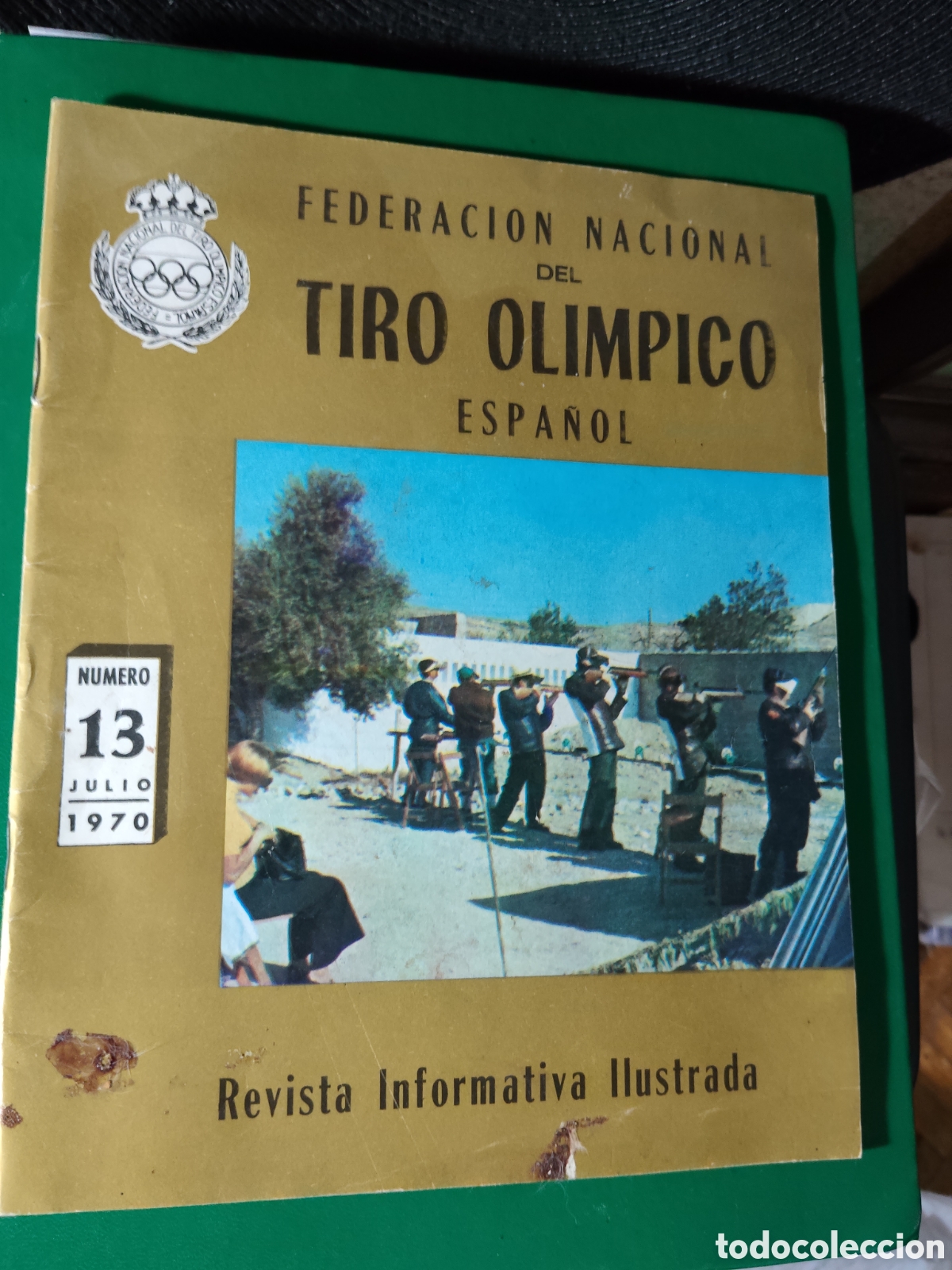 Coleccionismo deportivo: FEDERACI&Oacute;N NACIONAL DEL TIRO OL&Iacute;MPICO ESPA&Ntilde;OL. N&ordm; 13 1970. REVISTA INFORMATIVA. TIRO