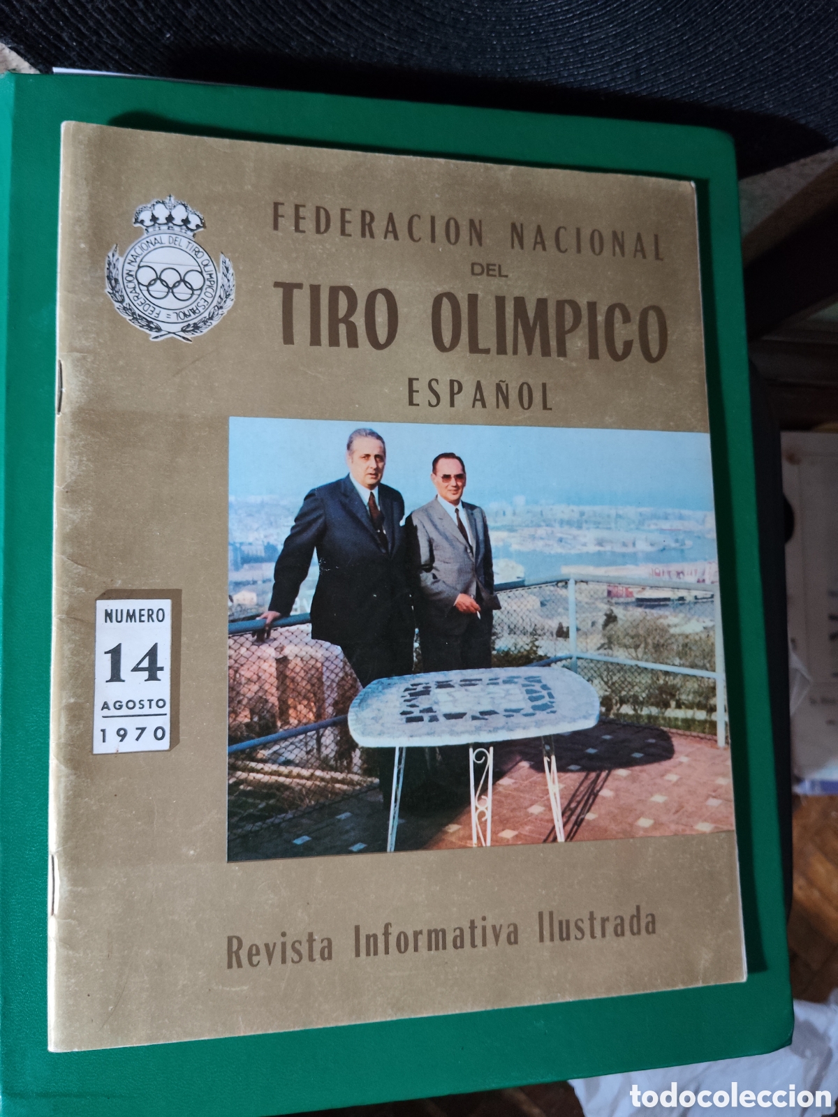 Coleccionismo deportivo: FEDERACI&Oacute;N NACIONAL DEL TIRO OL&Iacute;MPICO ESPA&Ntilde;OL. N&ordm; 14 1970. REVISTA INFORMATIVA. TIRO