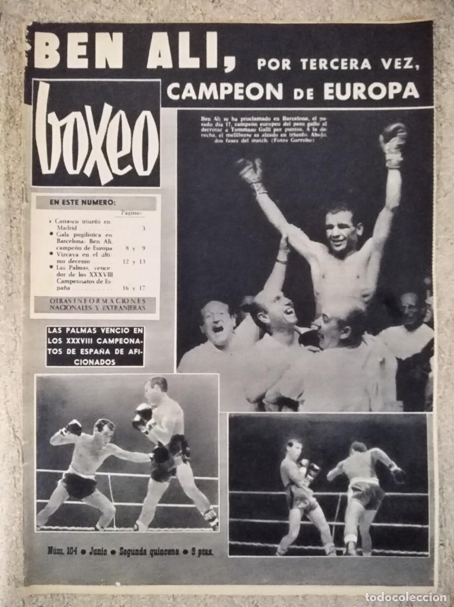 Sammelleidenschaft Sport: Revista Boxeo 104.Junio 1966