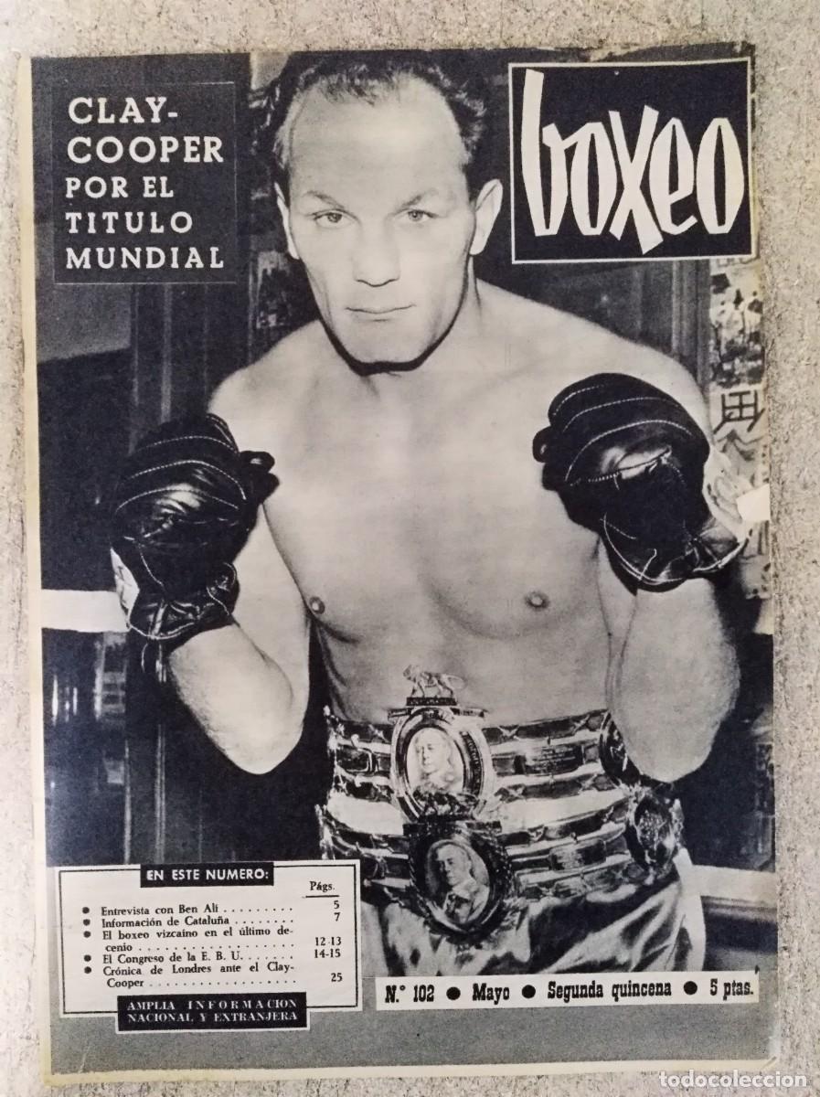 Sammelleidenschaft Sport: Revista Boxeo 102.Mayo 1966