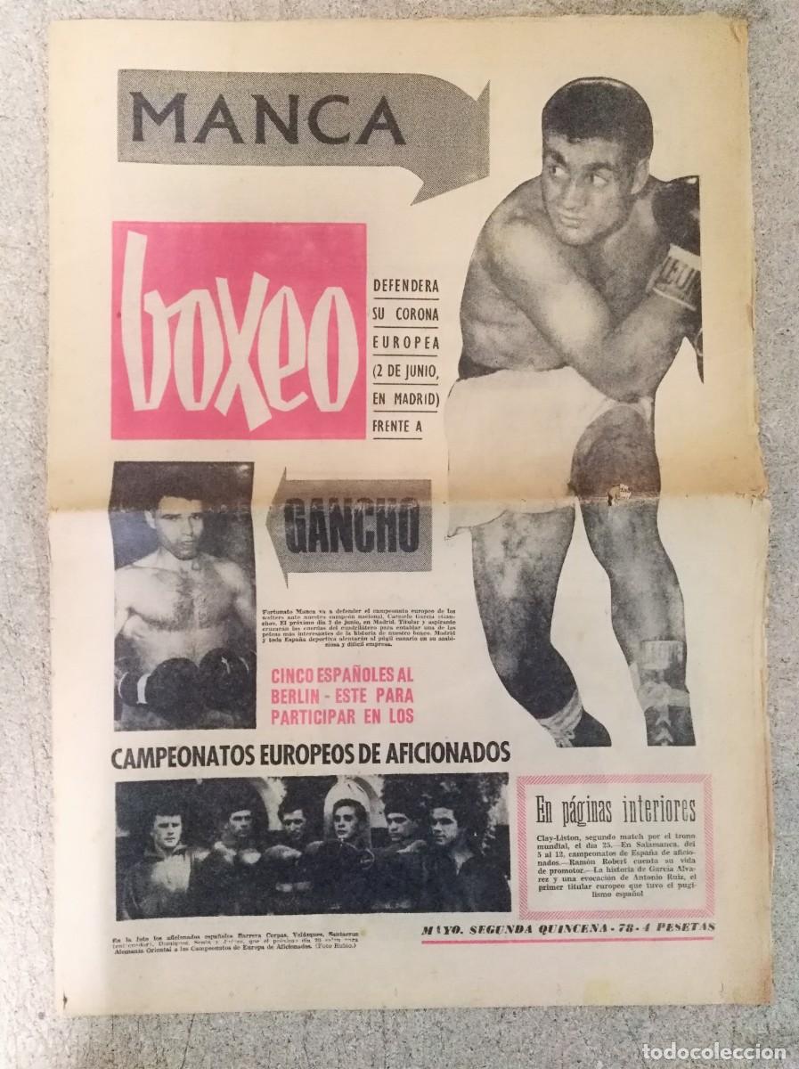 Coleccionismo deportivo: Revista Boxeo 78.Mayo 1965