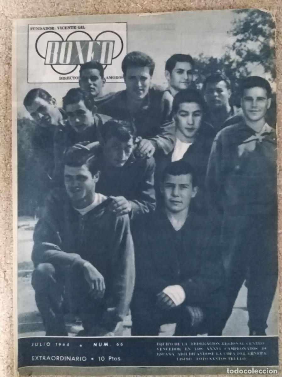 Sammelleidenschaft Sport: Revista Boxeo 66.Julio1964