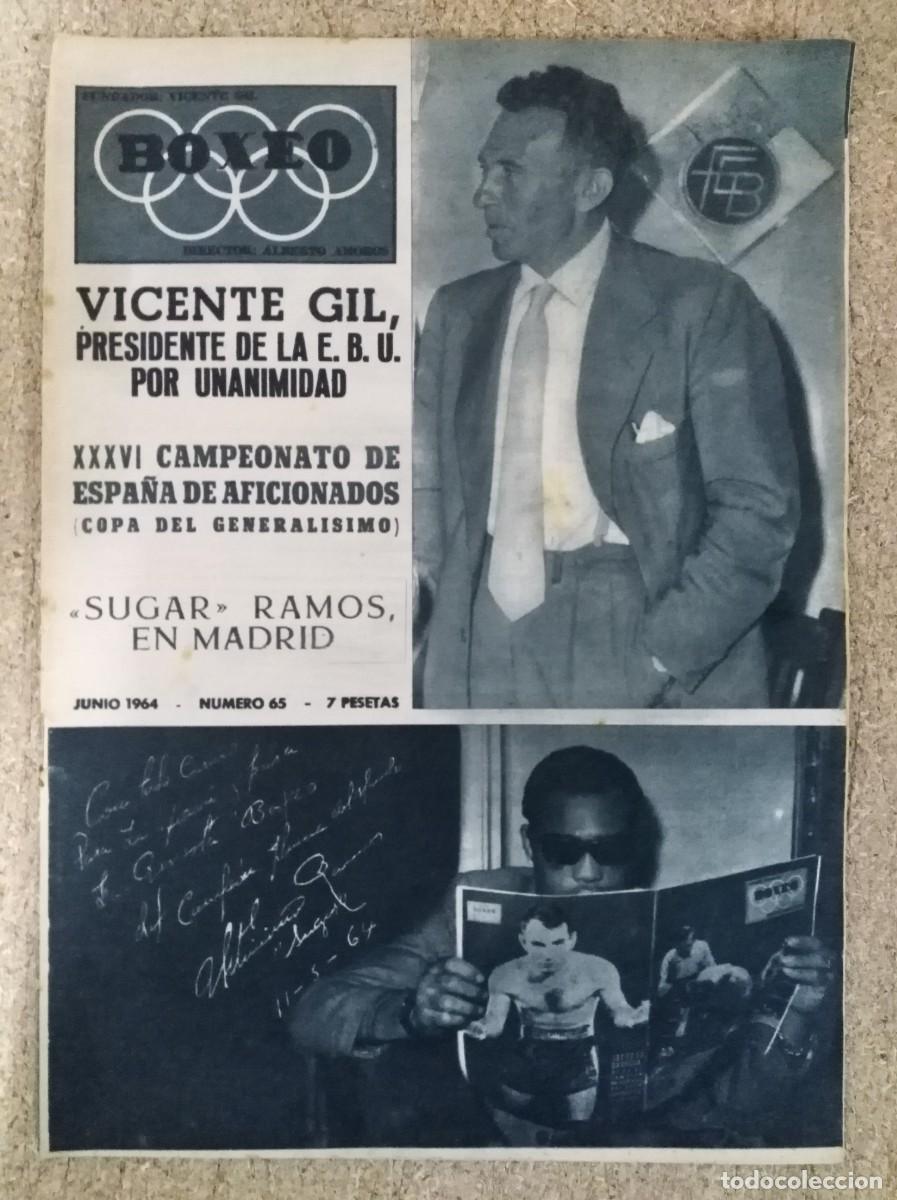 Sammelleidenschaft Sport: Revista Boxeo 65.Junio 1964