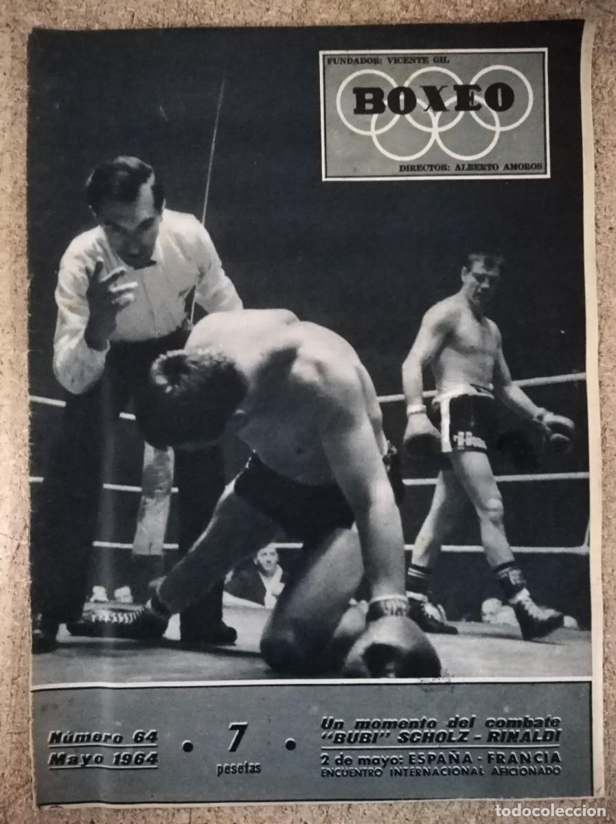 Coleccionismo deportivo: Revista Boxeo 64.Mayo 1964