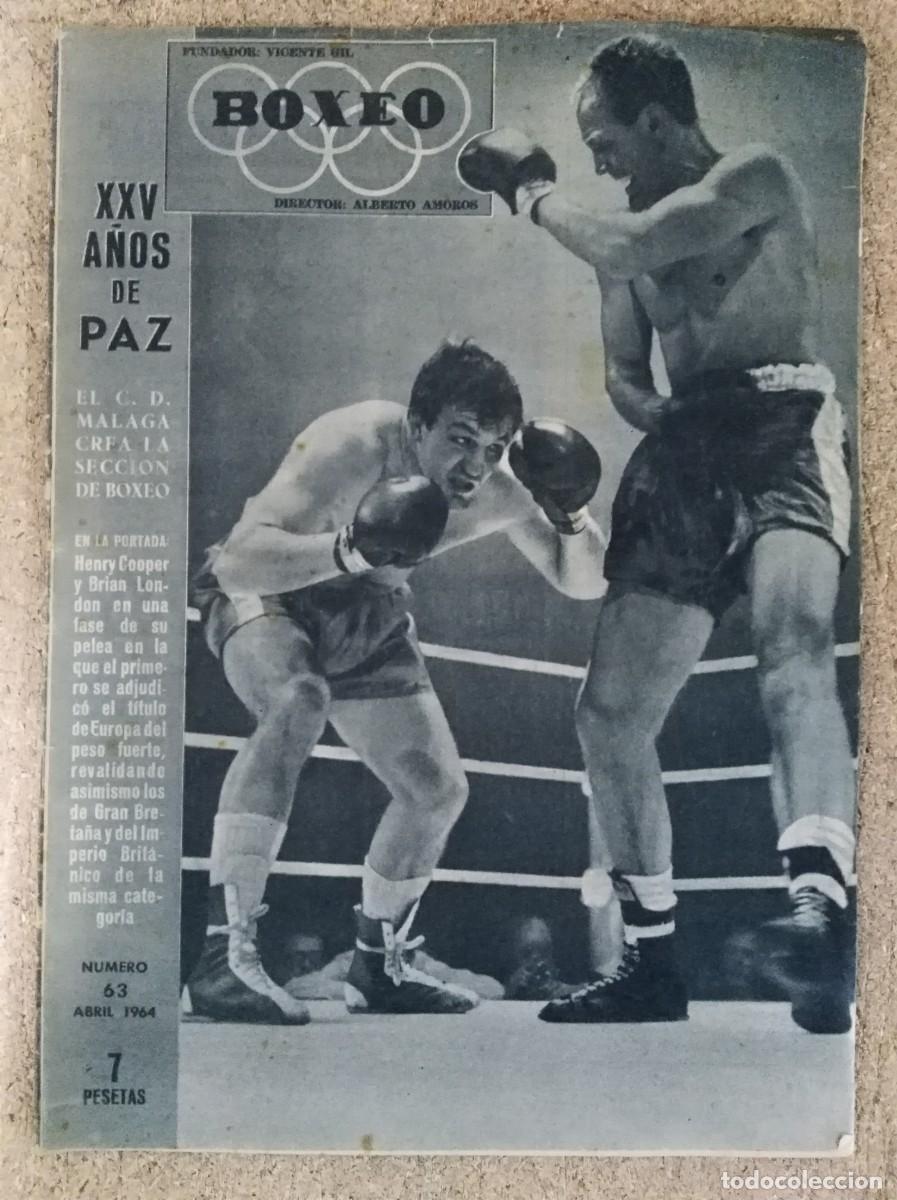 Sammelleidenschaft Sport: Revista Boxeo 63.Abril 1964