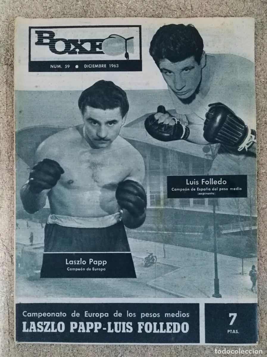 Sammelleidenschaft Sport: Revista Boxeo 59.Diciembre 1963