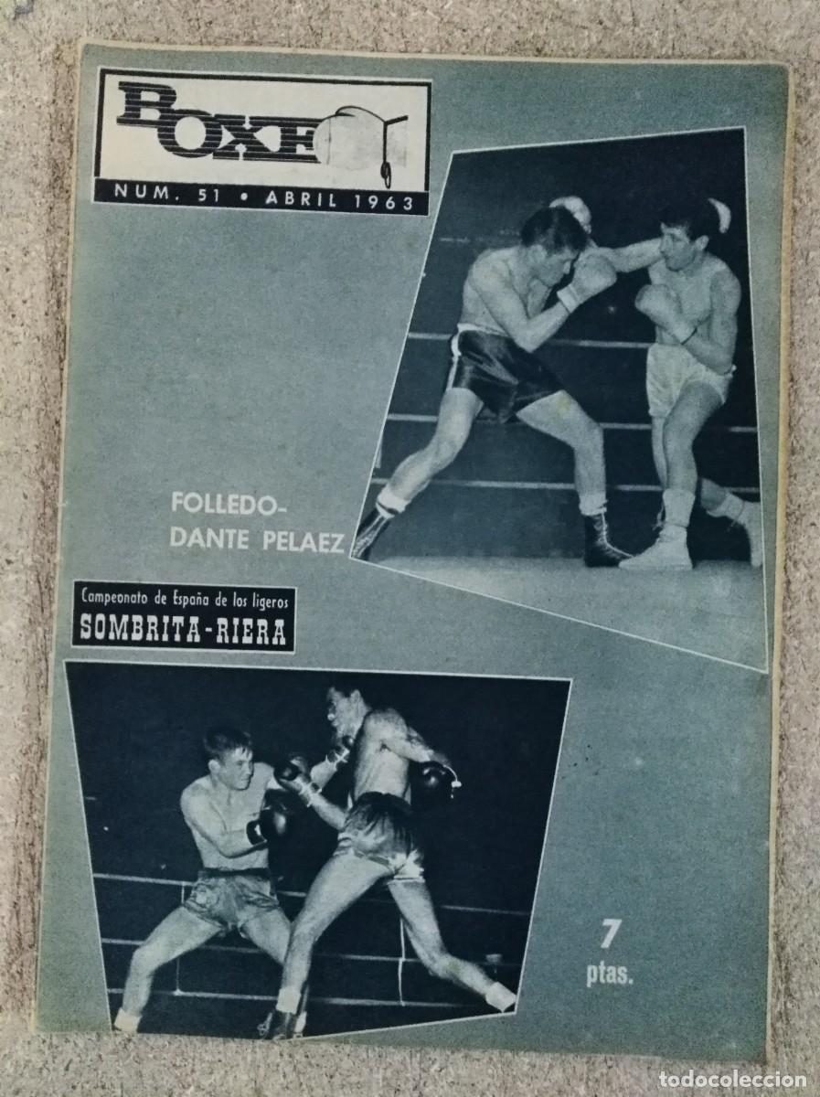 Coleccionismo deportivo: Revista Boxeo 51.Abril 1963