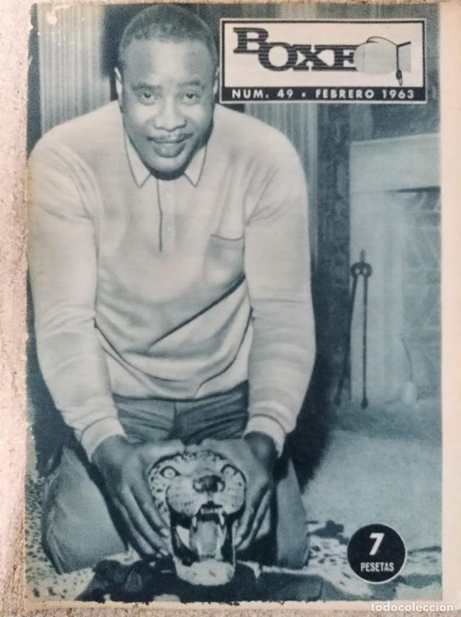 Coleccionismo deportivo: Revista Boxeo 49.Febrero 1963