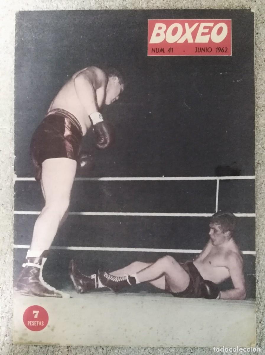 Coleccionismo deportivo: Revista Boxeo 41.Junio 1962