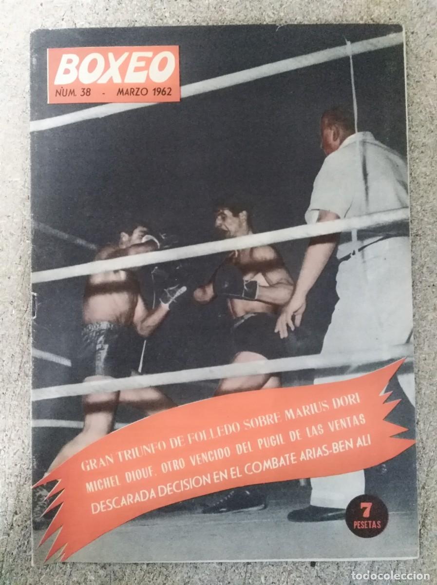 Coleccionismo deportivo: Revista Boxeo 38.Marzo 1962