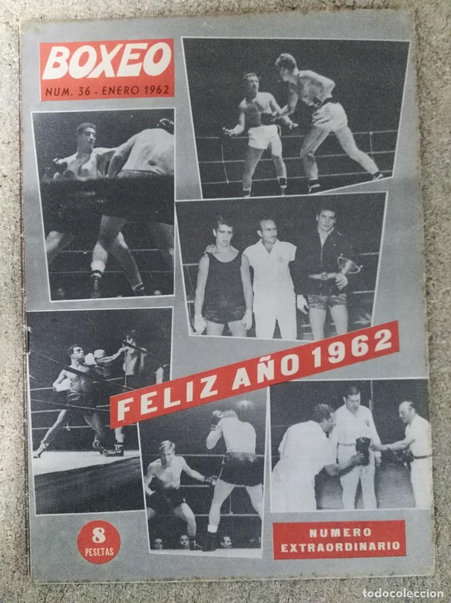 Coleccionismo deportivo: Revista Boxeo 36.Enero 1962