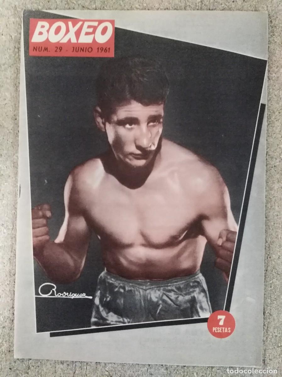 Coleccionismo deportivo: Revista Boxeo 29.Junio 1961