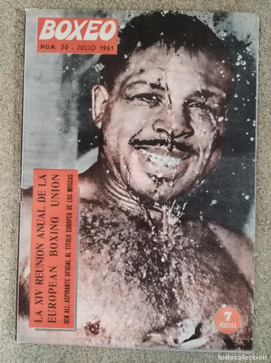 Coleccionismo deportivo: Revista Boxeo 30.Julio 1961