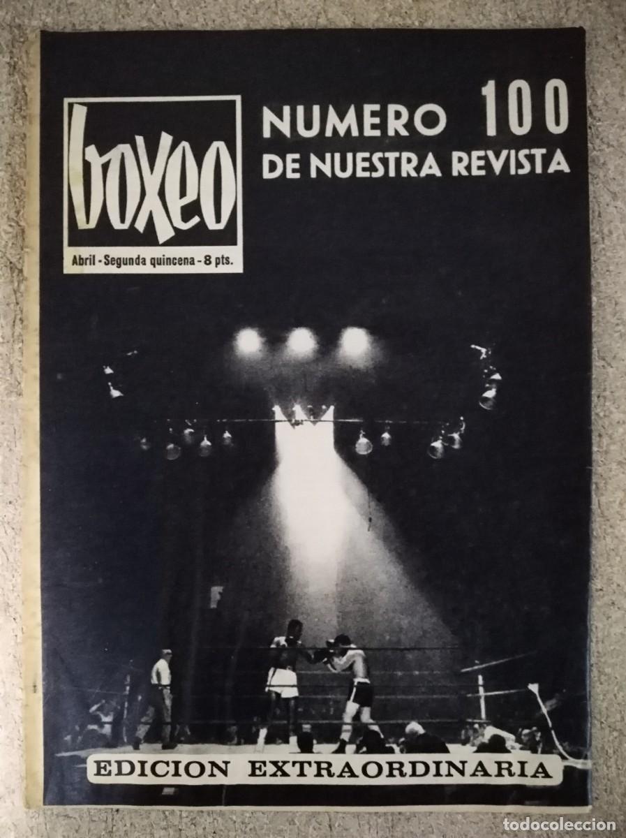Coleccionismo deportivo: Revista Boxeo 100.Edicion Extraordinaria.Abril 1966