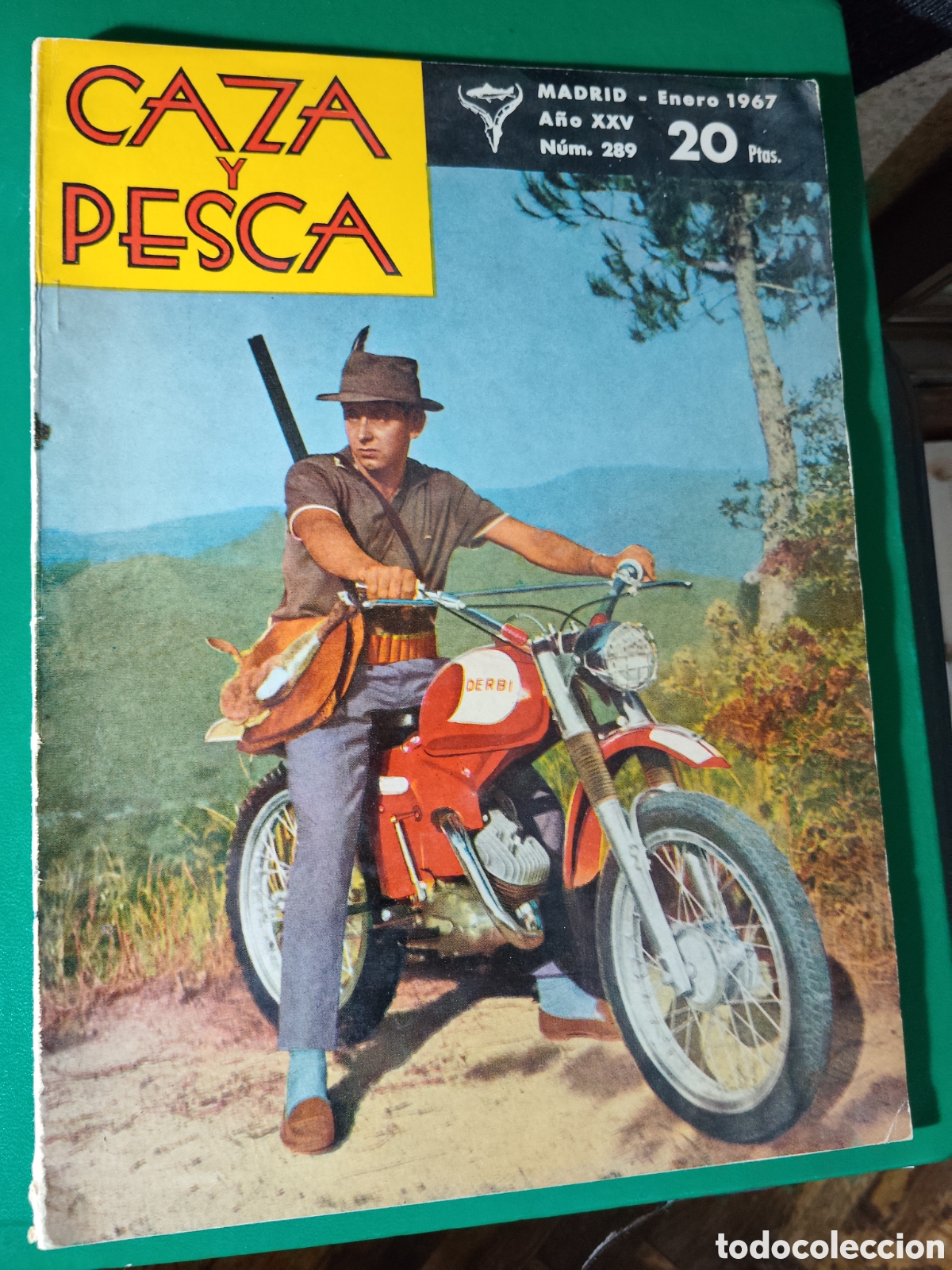 Coleccionismo deportivo: Revista caza y pesca n&deg; 289 enero 1967
