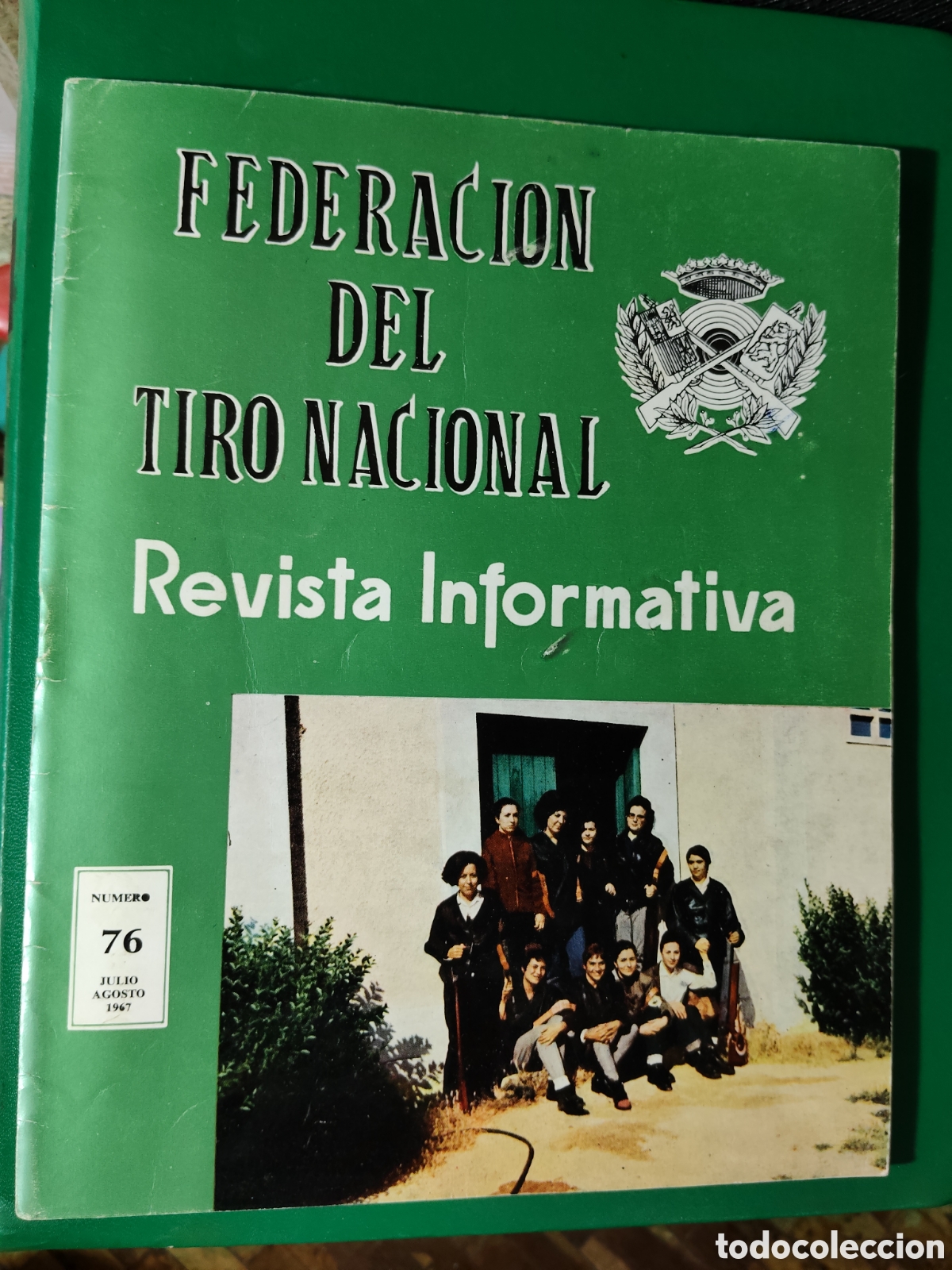 Coleccionismo deportivo: FEDERACI&Oacute;N NACIONAL DEL TIRO OL&Iacute;MPICO ESPA&Ntilde;OL. N&ordm; 76 1967. REVISTA INFORMATIVA.1 epoca