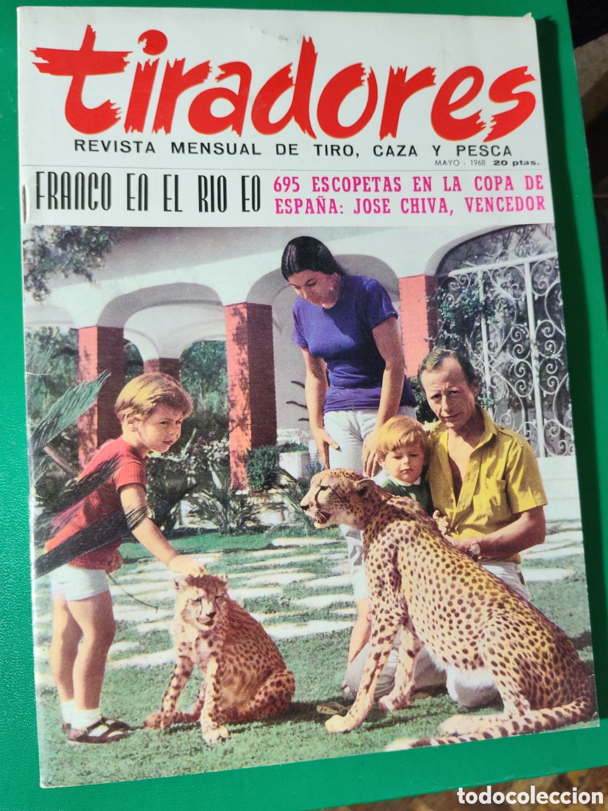 Coleccionismo deportivo: Tiradores revista tiro caza pesca mayo 1968 n&deg;8