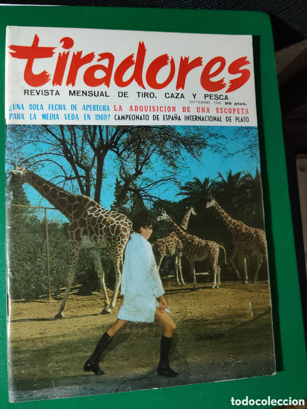 Coleccionismo deportivo: Tiradores revista tiro caza pesca septiembre 1968 n&deg;12