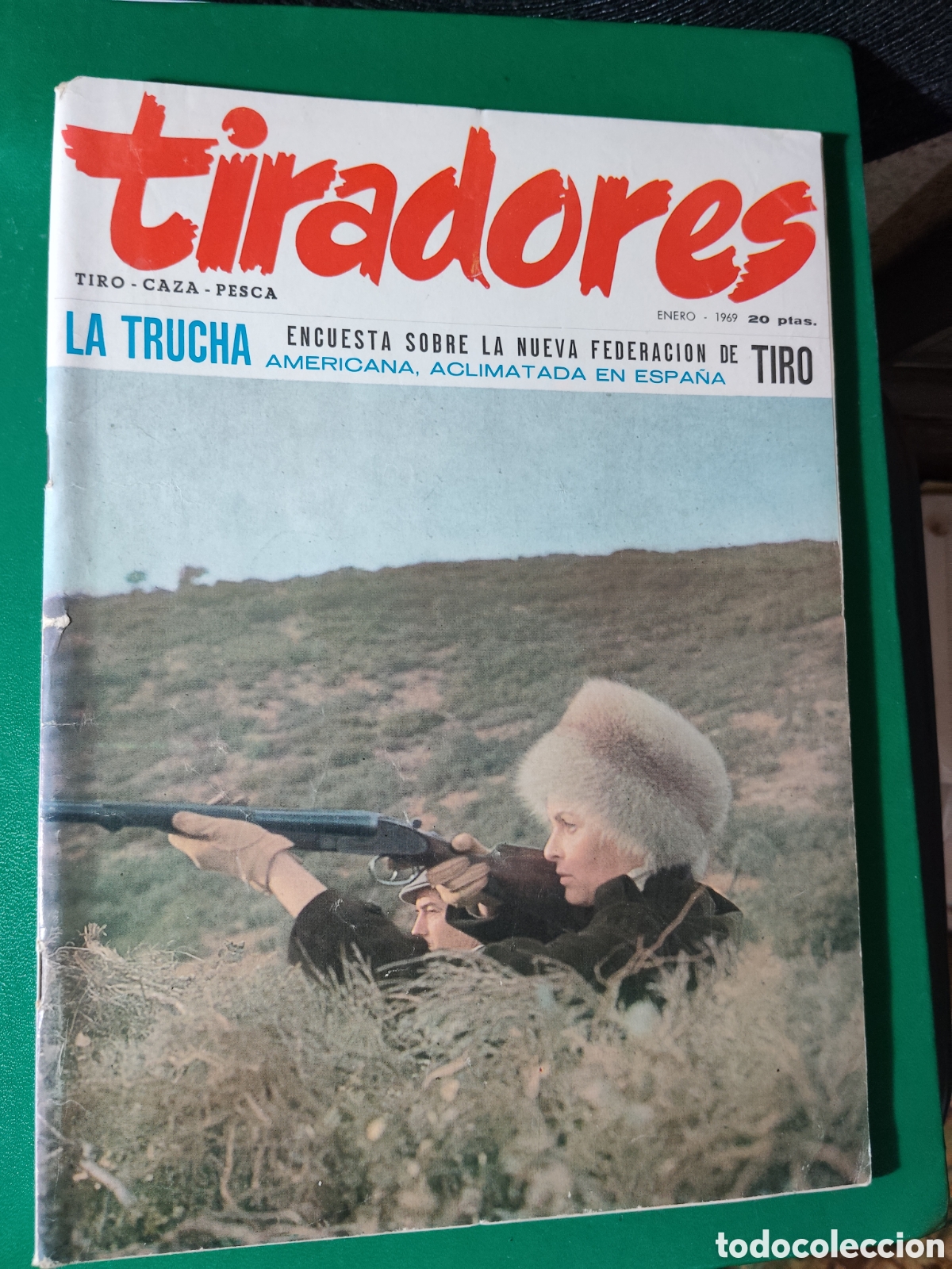 Collectionnisme sportif: Tiradores revista tiro caza pesca enero 1969 n&deg;16