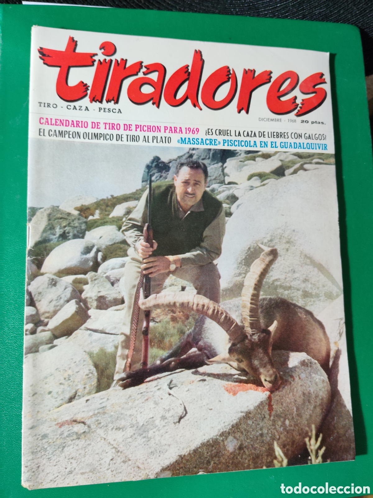 Coleccionismo deportivo: Tiradores revista tiro caza pesca diciembre 1968 n&deg;15
