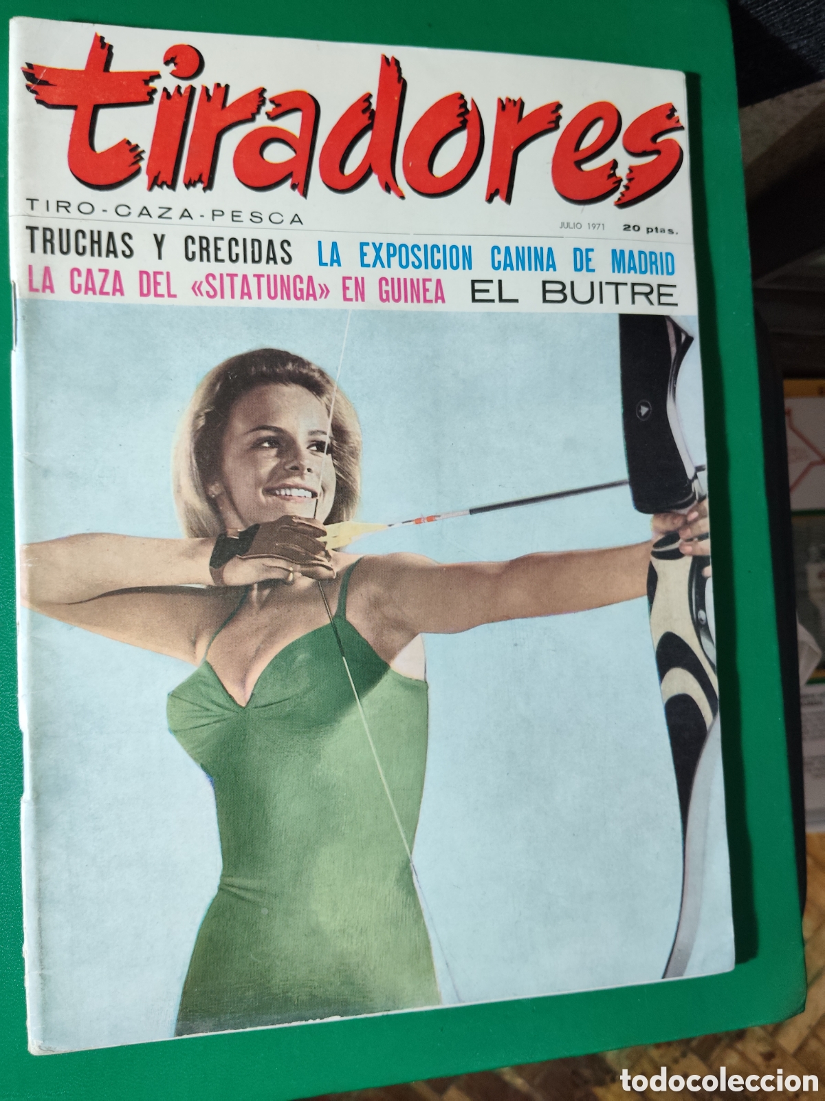 Collectionnisme sportif: Tiradores revista tiro caza pesca julio 1971 n&deg;46