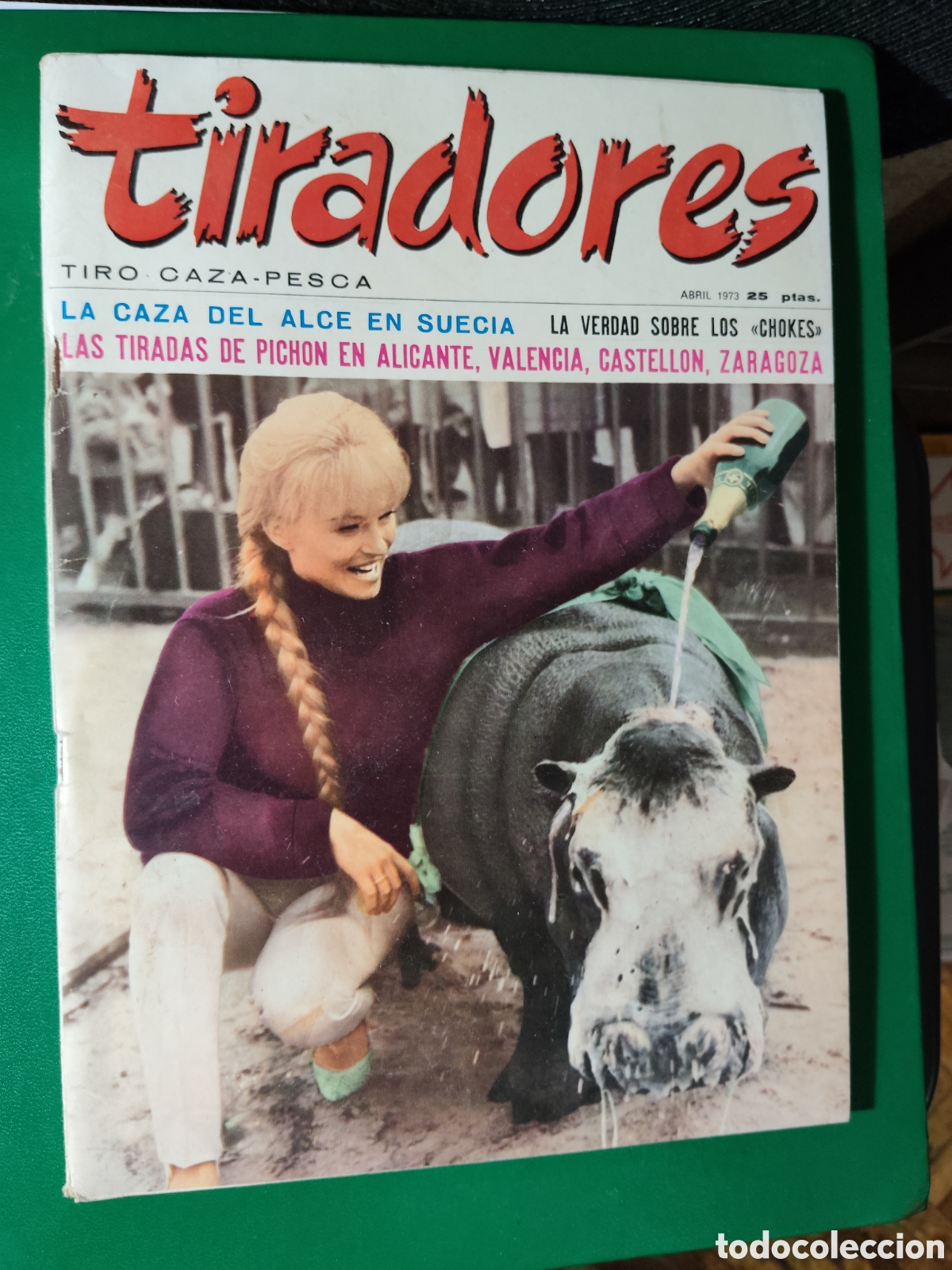 Coleccionismo deportivo: Tiradores revista tiro caza pesca abril 1973 n&deg;67