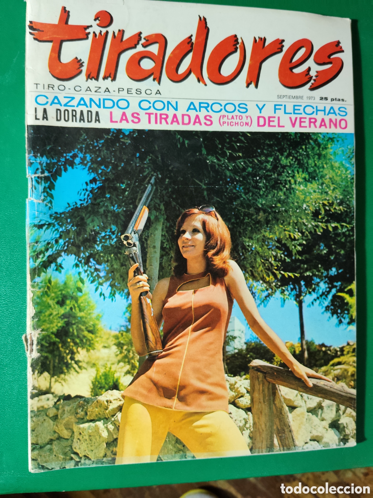Coleccionismo deportivo: Tiradores revista tiro caza pesca abril 1973 n&deg;72